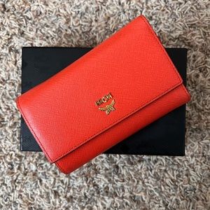 MCM Red Wallet 🎈 sold 🎈